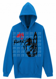 SUDADERA CON CAPUCHA DOG PUNK