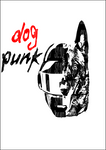 SUDADERA CON CAPUCHA DOG PUNK