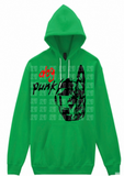 SUDADERA CON CAPUCHA DOG PUNK